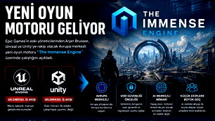 Unreal Engine ve Unity'e rakip motor geliyor
