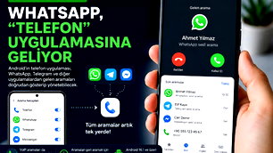 Whatsapp, telefon uygulamasına geliyor