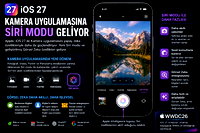 Apple'dan iOS 27 için "Siri modu"