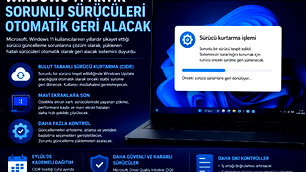 W11'de sorunlu sürücüler geri alınacak