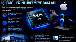  Intel, Apple ile işbirliğine başladı