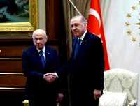 Cumhurbaşkanı, Bahçeli'yi kabul etti