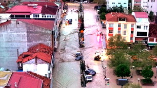 Samsun'da sel felaketi