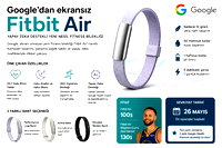 Google, ekransız fitness bilekliği tanıttı