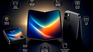 Katlanabilir Iphone modeli görüntüleri paylaşıldı
