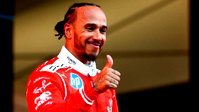 Hamilton, Ferrari ile ilk zaferine ulaştı