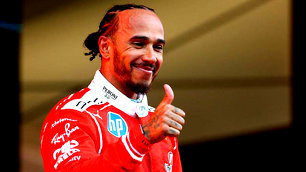 Hamilton, Ferrari ile ilk zaferine ulaştı