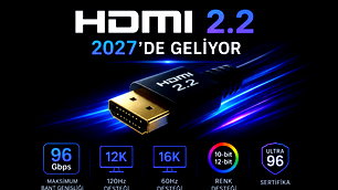 HDMI 2.2 için geri sayım başladı