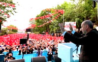 Cumhurbaşkanı Erdoğan, Edirne'de konuştu