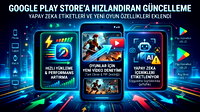 Google Store için yeni güncellemesini ekledi