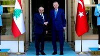 Cumhurbaşkanı Erdoğan, Nevvaf Salam'ı kabul etti
