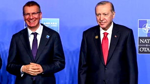 Cumhurbaşkanı, Letonya'lı mevkidaşı ile görüştü