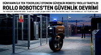 Tek tekerlekli güvenlik robotu tanıtıldı