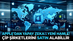 Apple'dan yapay zeka çipi için yeni proje