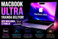 Apple Macbook Ultra'ya OLED ekran ve dokunmatik destek