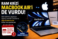 Ram sorunları Macbook Air'i de etkiledi