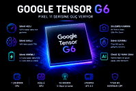 Google Tensor G6 tanıtıldı