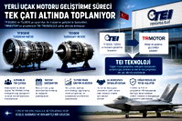 Yerli uçak motoru projesinde yeni yapılandırma 