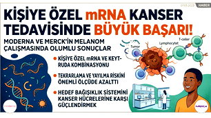 Kişiye özel mRNA tedavisi olumlu sonuç verdi