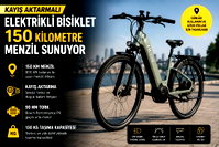 150 Km menzilli elektrikli bisiklet geliyor