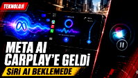 Meta AI, Apple Carplay'e geldi