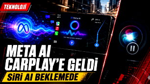 Meta AI, Apple Carplay'e geldi