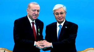 Cumhurbaşkanı, Kazakistan'lı mevkidaşı ile görüştü
