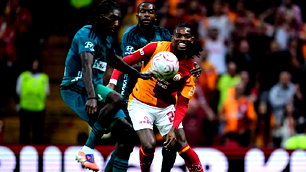 Galatasaray zorlu maçtan 3 puanı çıkardı