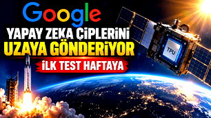 Google, yapay zeka çiplerini uzaya gönderiyor