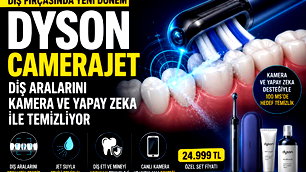 Dyson'dan diş fırçasında devrim yenilik