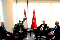 Cumhurbaşkanı Erdoğan New York'ta diplomasi trafiğini sürdürdü