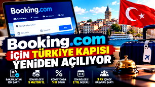Booking.com için Türkiye'de yeni dönem
