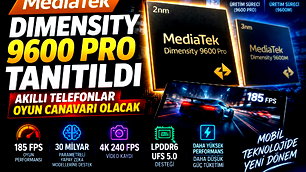 Mediatek Dimensity tanıtıldı: "Akıllı telefonlar level atlıyor"
