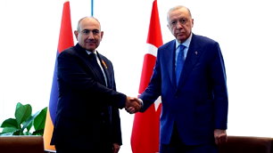 Cumhurbaşkanı Erdoğan, Nikol Paşinyan'ı kabul etti