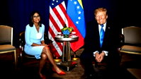 Trump, Venezuela geçici lideriyle görüştü