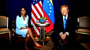 Trump, Venezuela geçici lideriyle görüştü