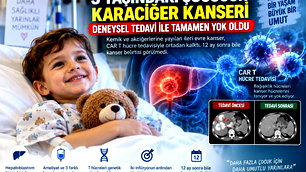 İleri evre kanser deneysel tedaviyle yok oldu