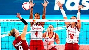 A Milli Kadın Voleybol takımı Avrupa Şampiyonası'nda yarı finale yükseldi